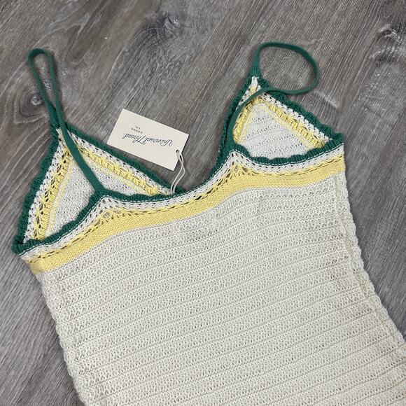 Universal Thread Women's Cream Striped Sweater Tank Dress - Size XXL - NWT - Picture 6 of 7